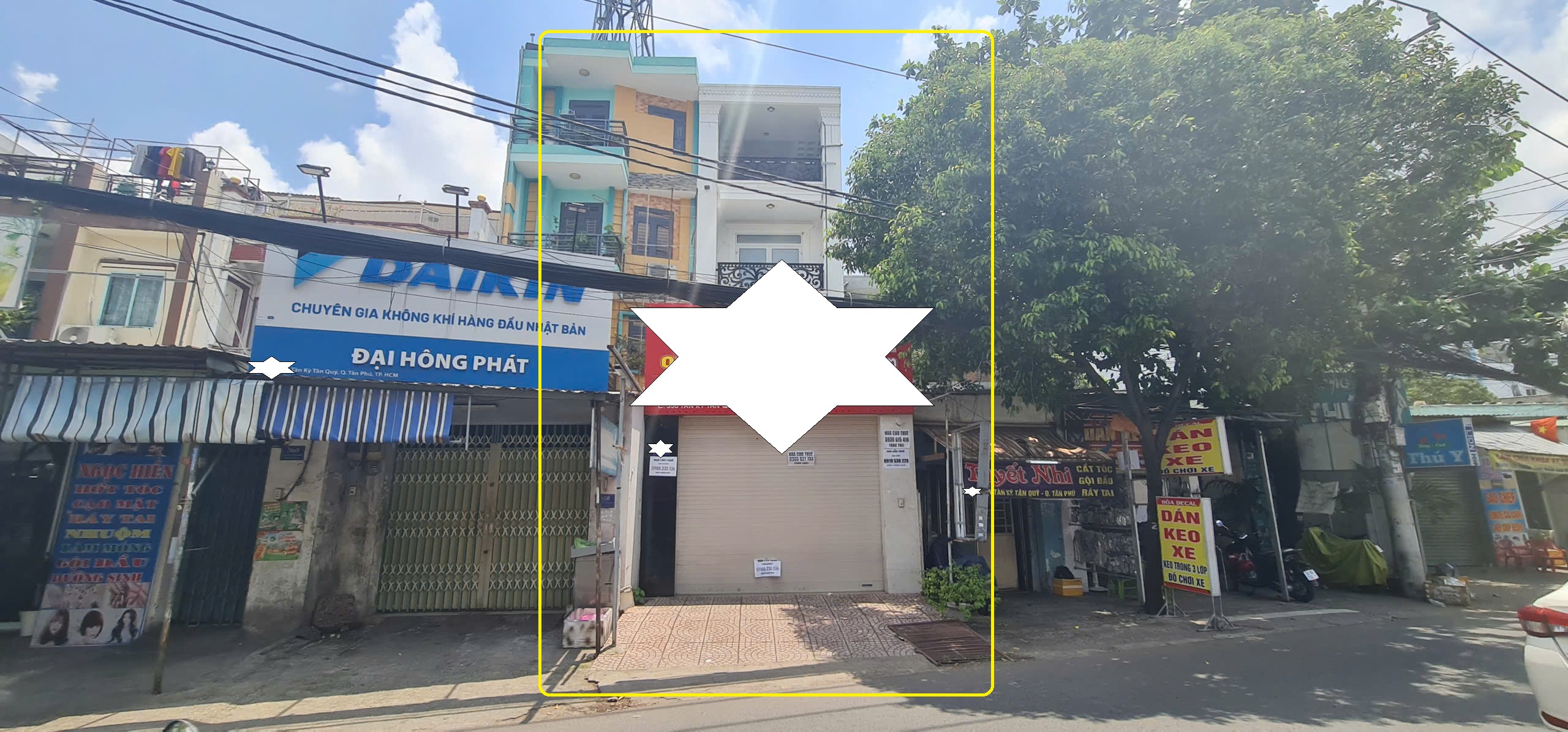 Cho thuê nhà Mặt tiền Tân Kỳ Tân Quý 108m² - 3 Lầu - GẦN NGÃ TƯ - AEON - Ảnh 1